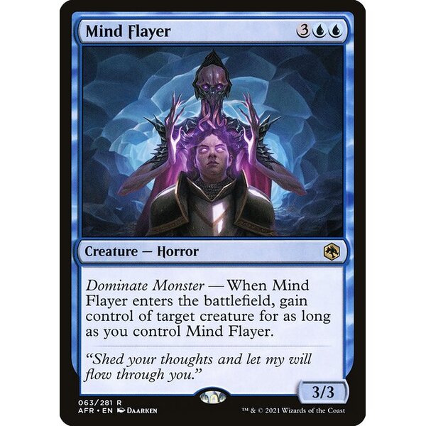 Adventures in the Forgotten Realms - 63 - Mind Flayer - Rare - U - Non-foil