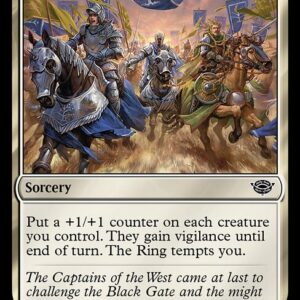 The Lord of the Rings: Tales of Middle-earth - 24 - Now for Wrath, Now for Ruin! - Common - W - Foil