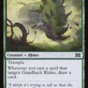 Double Masters 2022 - 148 - Gnarlback Rhino - Common - G - Foil
