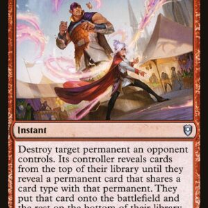Commander Legends: Battle for Baldur's Gate - 206 - Wild Magic Surge - Uncommon - R - Foil