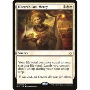 Hour of Devastation - 18 - Oketra's Last Mercy - Rare - W - Foil