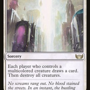 Streets of New Capenna - 10 - Depopulate - Rare - W - Foil