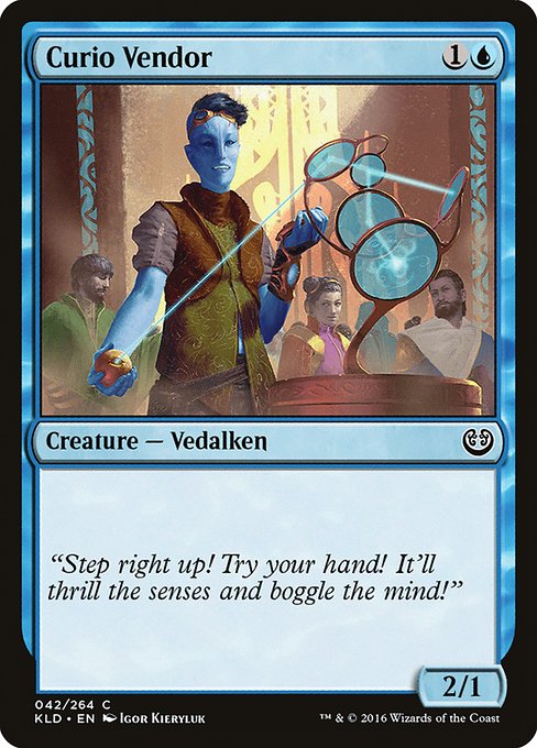 Kaladesh - 42 - Curio Vendor - Common - U - Non-foil (Front)