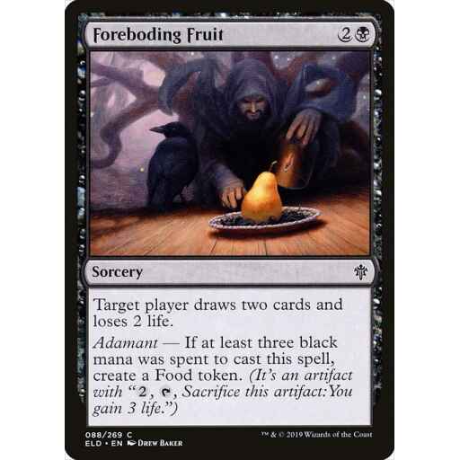 Throne of Eldraine - 88 - Foreboding Fruit - Common - B - Non-foil