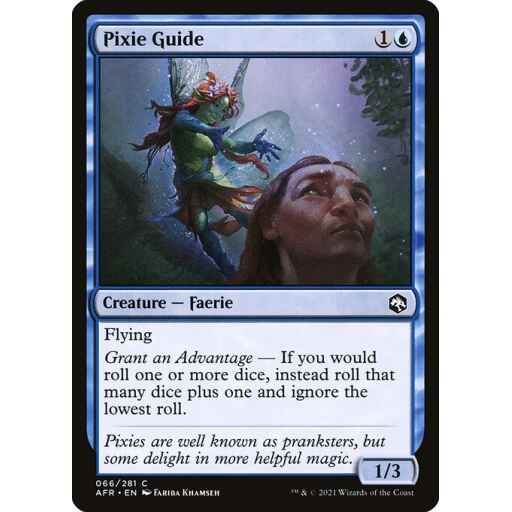 Adventures in the Forgotten Realms - 66 - Pixie Guide - Common - U - Foil