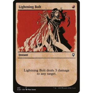 Commander Legends: Battle for Baldur's Gate - 401 - Lightning Bolt - Common - R - Foil