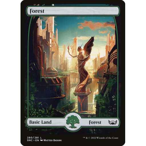 Streets of New Capenna - 280 - Forest - Common - C - Foil