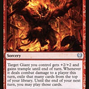 Kaldheim - 389 - Fire Giant's Fury - Uncommon - R - Non-foil