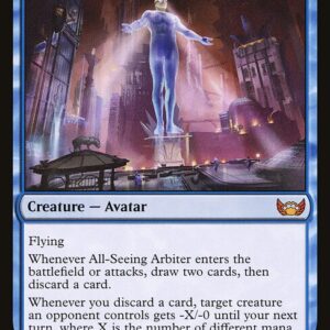 Streets of New Capenna - 34 - All-Seeing Arbiter - Mythic - U - Foil