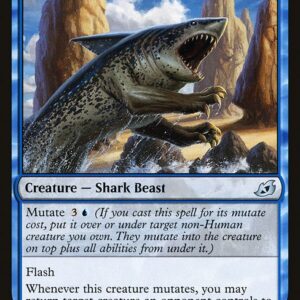 Ikoria: Lair of Behemoths - 64 - Pouncing Shoreshark - Uncommon - U - Non-foil (Front)