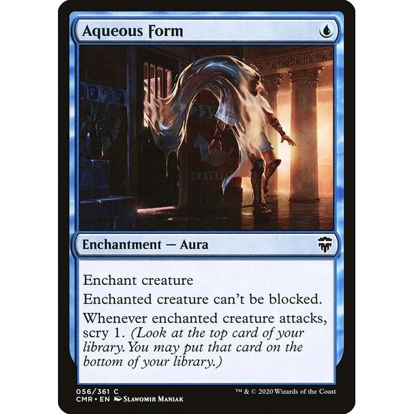 Commander Legends - 56 - Aqueous Form - Common - U - Non-foil