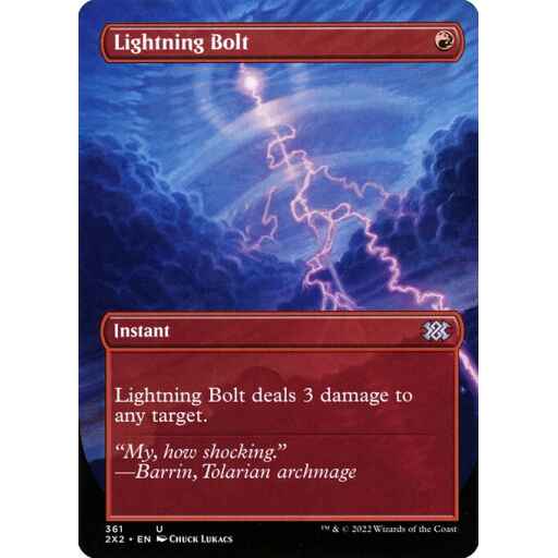 Double Masters 2022 - 361 - Lightning Bolt - Uncommon - R - Non-foil