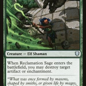 Commander Legends - 434 - Reclamation Sage - Uncommon - G - Non-foil