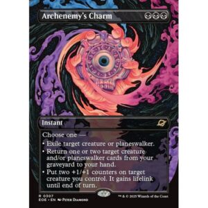 Edge of Eternities - 307 - Archenemy's Charm - Rare - B - Non-foil