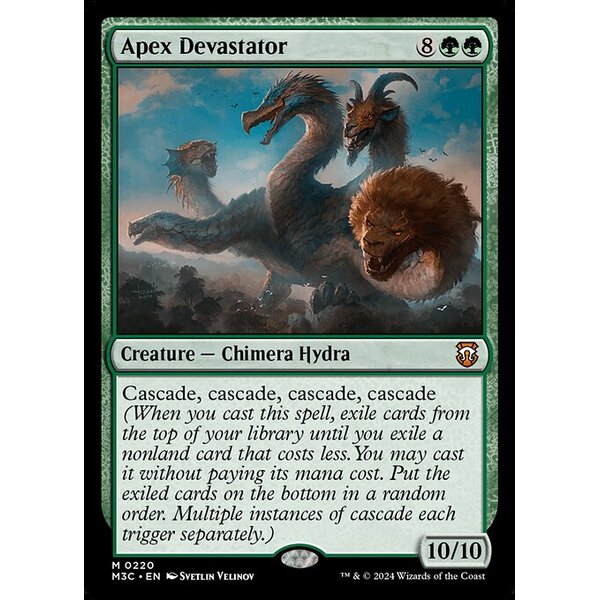 Modern Horizons 3 Commander - 220 - Apex Devastator - Mythic - G - Non-foil