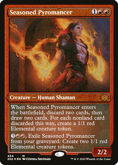 Double Masters 2022 - 454 - Seasoned Pyromancer - Mythic - R - Non-foil