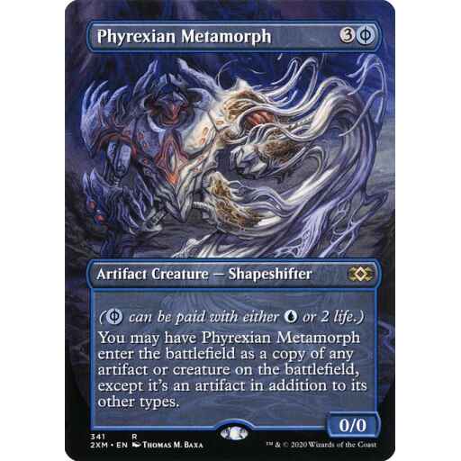 Double Masters - 341 - Phyrexian Metamorph - Rare - U - Foil