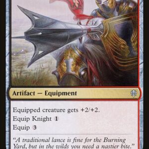 Throne of Eldraine - 202 - Steelclaw Lance - Uncommon - BR - Non-foil