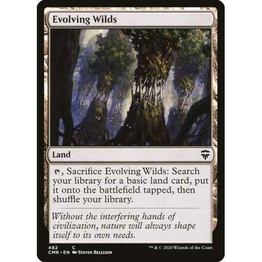 Commander Legends - 482 - Evolving Wilds - Common - C - Non-foil