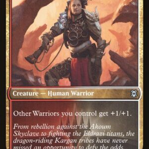 Zendikar Rising - 391 - Kargan Warleader - Uncommon - WR - Foil