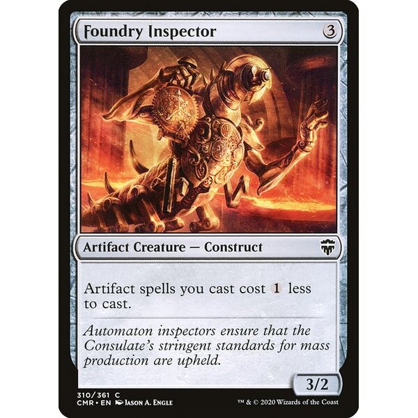 Commander Legends - 310 - Foundry Inspector - Common - C - Non-foil