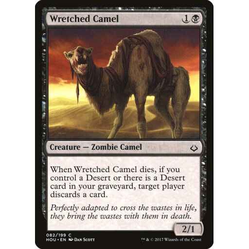 Hour of Devastation - 82 - Wretched Camel - Common - B - Foil