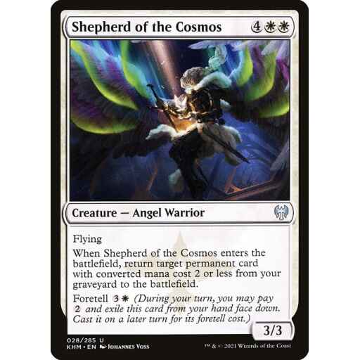 Kaldheim - 28 - Shepherd of the Cosmos - Uncommon - W - Non-foil