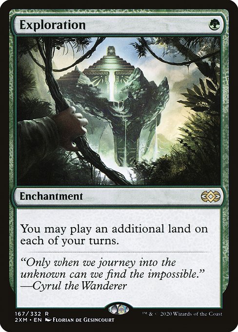 Double Masters - 167 - Exploration - Rare - G - Non-foil