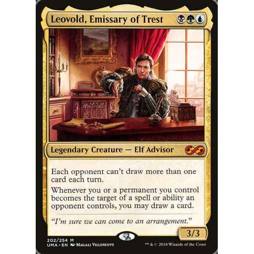 Ultimate Masters - 202 - Leovold, Emissary of Trest - Mythic - Multi - Non-foil