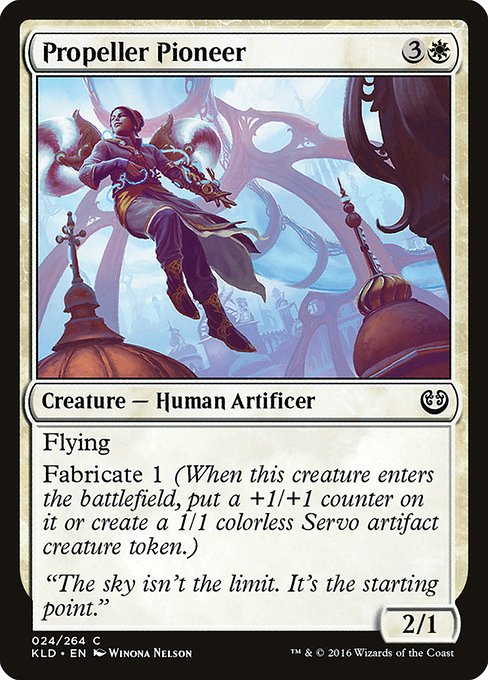 Kaladesh - 24 - Propeller Pioneer - Common - W - Non-foil (Front)