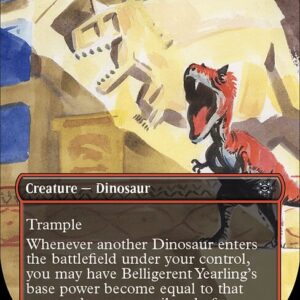 The Lost Caverns of Ixalan - 320 - Belligerent Yearling - Uncommon - R - Non-foil (Front)