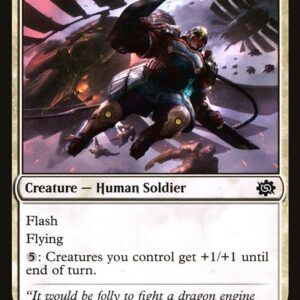 The Brothers' War - 3 - Ambush Paratrooper - Common - W - Non-foil