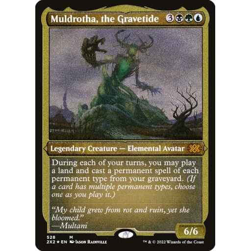 Double Masters 2022 - 528 - Muldrotha, the Gravetide - Mythic - Multi - Non-foil