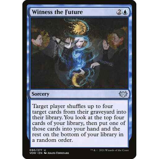 Innistrad: Crimson Vow - 90 - Witness the Future - Uncommon - U - Foil