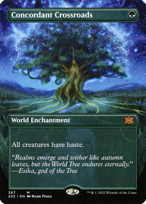 Double Masters 2022 - 367 - Concordant Crossroads - Mythic - G - Non-foil