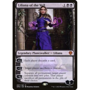 Dominaria United - 97 - Liliana of the Veil - Mythic - B - Non-foil