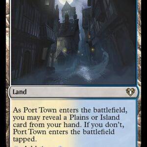 Commander Masters - 1019 - Port Town - Rare - C - Non-foil