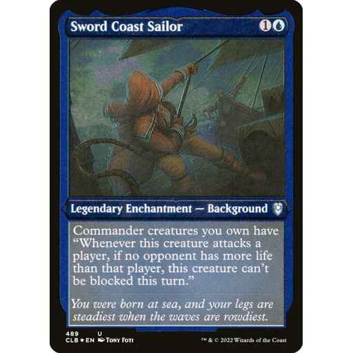 Commander Legends: Battle for Baldur's Gate - 489 - Sword Coast Sailor - Uncommon - U - Non-foil