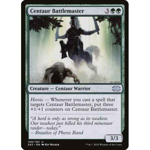 Double Masters 2022 - 140 - Centaur Battlemaster - Uncommon - G - Non-foil