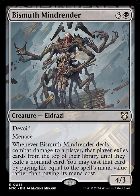Modern Horizons 3 Commander - 51 - Bismuth Mindrender - Rare - C - Non-foil