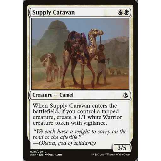 Amonkhet - 30 - Supply Caravan - Common - W - Non-foil