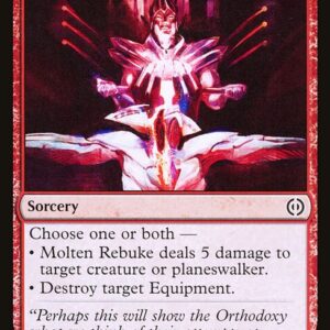 Phyrexia: All Will Be One - 141 - Molten Rebuke - Common - R - Foil