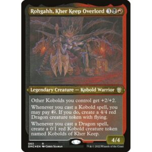Dominaria United Commander - 63 - Rohgahh, Kher Keep Overlord - Rare - BR - Non-foil