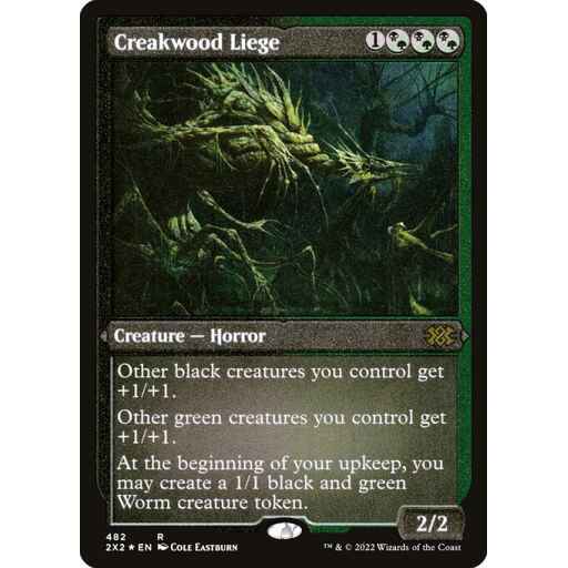 Double Masters 2022 - 482 - Creakwood Liege - Rare - BG - Non-foil