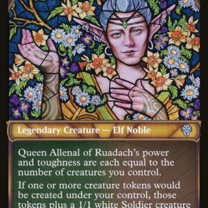 Dominaria United - 309 - Queen Allenal of Ruadach - Uncommon - WG - Non-foil