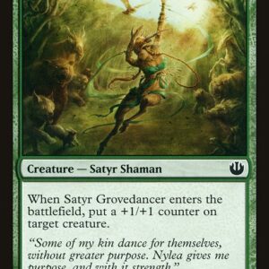 Journey into Nyx - 139 - Satyr Grovedancer - Common - G - Non-foil (Front)