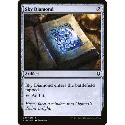 Commander Legends: Battle for Baldur's Gate - 337 - Sky Diamond - Common - C - Foil