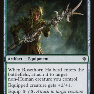 Throne of Eldraine - 175 - Rosethorn Halberd - Common - G - Non-foil