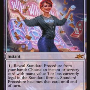 Unfinity - 1 - Standard Procedure - Mythic - C - Non-foil