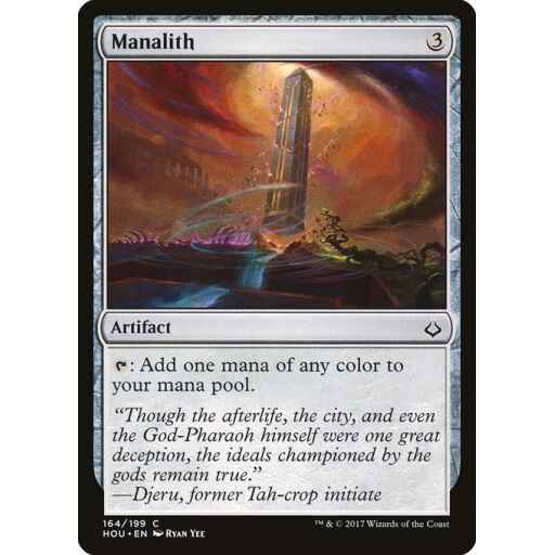 Hour of Devastation - 164 - Manalith - Common - C - Foil